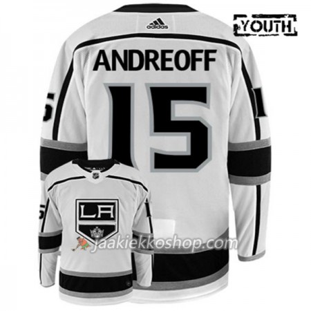 Lapsille NHL Los Angeles Kings Pelipaita ANDY ANDREOFF 15 Adidas Valkoinen Authentic